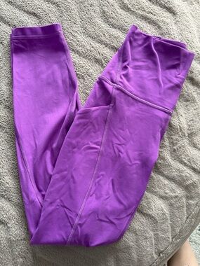 Lululemon align with pockets magenta Athletic Leggings 2